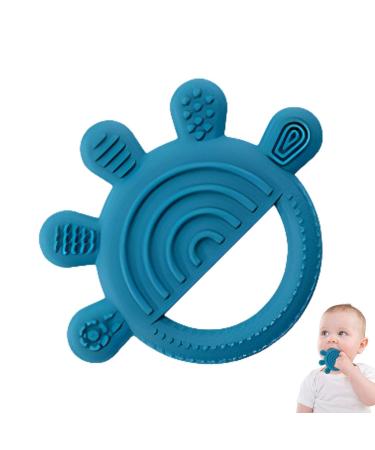 Silicone Baby Bite Ring Toys | A/R Moving Tooth Pacifier - Soothing Dentition & Finger Flexibility - Buy Online on GoSupps.com