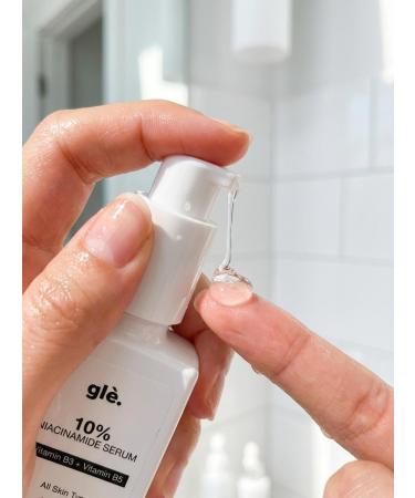 Gle Skin 10% Niacinamide Facial Serum with Vitamin B5 Advanced Pore Minimizer & Skin Texture Refiner Brightening Face Serum for Uneven Tone Oil Control & Hydrating Barrier Support 1 fl oz - Buy Online on GoSupps.com