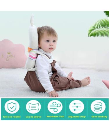 Shop Baby Toddler Head Protection | Adjustable Safety Passport for Little Runners - Cute Bee Fox Bear & Pink Rose Designs - Buy Online on GoSupps.com
