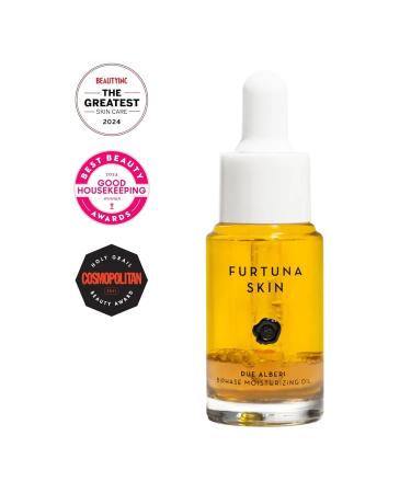 Furtuna Skin Biphase Moisturizing Oil - Hydrating Vegan Face Oil with Organic Olive Oil | Cruelty-Free 15ml | Global Shipping - Buy Online on GoSupps.com