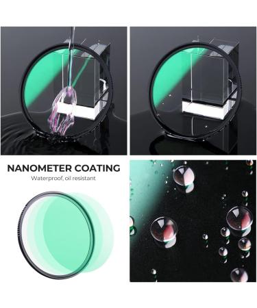 K&F Concept 49mm Black Diffusion 1/4 Filter Mist with Multi-Layer Coatings for Cinematic Video & Portrait Photography - Buy Online on GoSupps.com