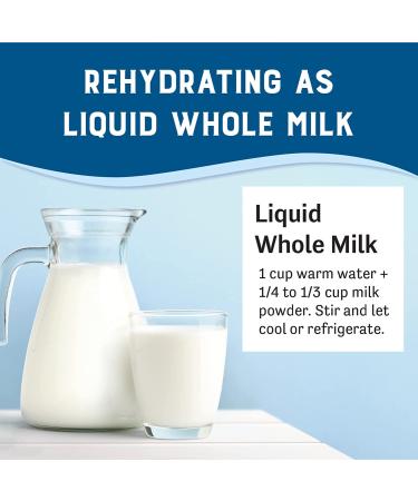 Judees Pure Whole Milk Powder 11 oz - 100% Non-GMO  rBST Hormone-Free  Gluten-Free and Nut-Free - Pantry Staple  Baking Ready  Great for Travel  and Reconstituting - Made in USA Whole Milk 11 Ounce (Pack of 1) - Buy Online on GoSupps.com