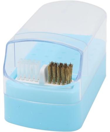 Nail Drill Cleaning Brush Holder Nail Drill Cleaner Holder Lightweight Stand Display Manicure Tools 30 Holes Dustproof for Home Nail Technician (Blue) - Buy Online on GoSupps.com