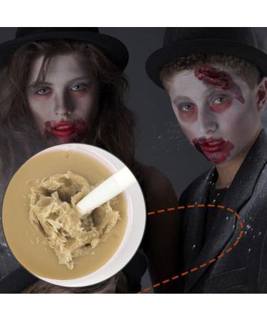 Lucoss Cosplay Makeup - Special Effects Fake Wound Skin Scar Wax (50g) for Halloween & Themed Parties - International Shipping Available - Buy Online on GoSupps.com