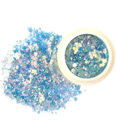 Craft Glitter Set - 8 Colographic Glitter for Resin Slime Body Face Nail Art & Tinkering - Rainbow Glitter Film - Buy Online on GoSupps.com