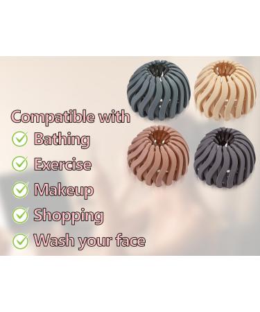 Zooetway Vintage Bird's Nest Hair Clips - Set of 4 Non-Slip Accessories for Women & Girls | Big Hair Grippers - Buy Online on GoSupps.com