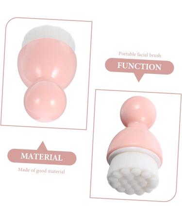 FRCOLOR 1PC Cleansing Brush Mineral Brush Mineral Powder Foundation Facial Beauty Cosmetics Portable Hair Brush Cleaning Facial Brush Plastic abs Foundation Brush The face Travel - Buy Online on GoSupps.com