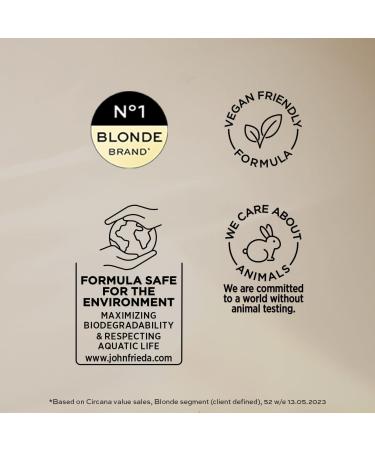  John Frieda John Frieda Blonde+ Repair System Bond Building Apr s-shampoing 250 ml - Buy Online on GoSupps.com