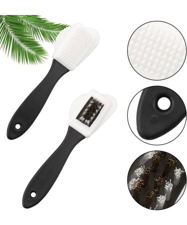 Tabanzhe Professional-Grade 2-Sided Suede Brush for Shoes - Nu-buck Brush Included Offering A Comprehensive and Versatile Shoe Care Solution for Cleaning Suede Leather Boots and Shoes - Buy Online on GoSupps.com