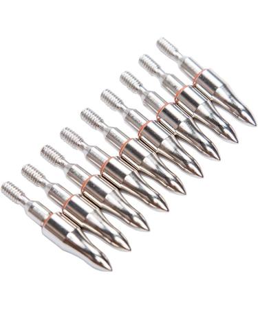 Pinals Archery 100 Grain Field Arrow Points & Aluminum Inserts - 12 Set for Compound & Recurve Bow Hunting - Buy Online on GoSupps.com