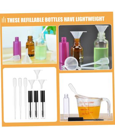 DRESSOOS 9 Set Empty Mascara Bottle Empty Mascara Tube Lotion Sample Tubes Eyelash Serum Tube Abs Transparent - Buy Online on GoSupps.com