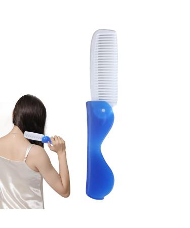 Fulenyi travel toothbrush manual travel toothbrush |Foldable toothbrush manual brushing your teeth |Portable toothbrush with integrated lid for cleaning the teeth for camping vacation comb