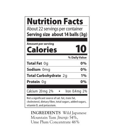 Eden Ume Plum Balls & Jinenjo Yam - 300g Ume Plum Concentrate | Natural Health Benefits - Buy Online on GoSupps.com