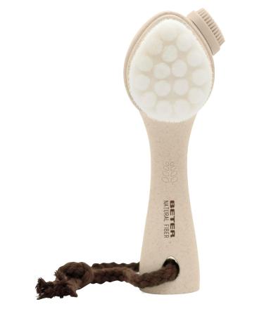 Better 3-in-1 Facial Cleaning Brush | Natural Fiber & Synthetic Bristles for Massage Clean & Peel | Ideal for Men & Women - International Shipping - Buy Online on GoSupps.com