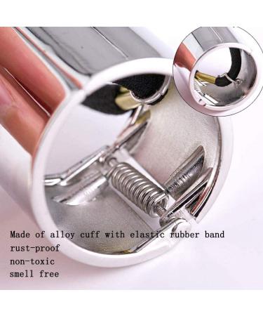 Sunak Metal Hair Cuff Ponytail Holder - Elastic Hair Tie Jewelry Clip for Women & Girls - 4-Piece Set - Buy Online on GoSupps.com