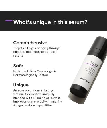 Mini.malist 2% Retinoid Night Cream | Anti-Aging for Wrinkles & Fine Lines | Sensitive Skin Formula - Buy Online on GoSupps.com