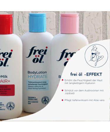 frei l BODYCONCEPT Body Lotion Hydrate Deep and Long-Lasting Moisture Protects Skin from Drying Out Skin Care Hyaluron Vegan 250 ml - Buy Online on GoSupps.com