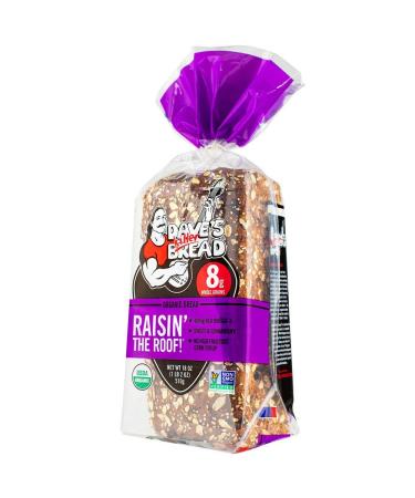 Dave's Killer Bread Organic Cinnamon Raisin Bread - 18 oz Loaf - Buy Online on GoSupps.com