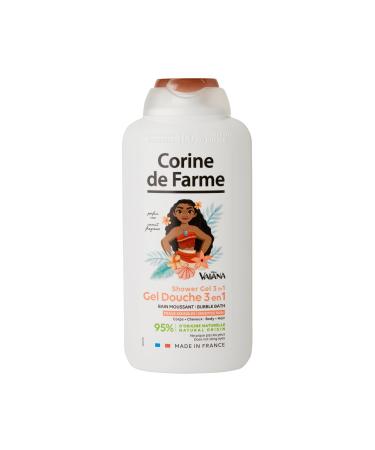 Corine de Farme Corine de Farme - Va ana Disney 3-in-1 Shower Gel Body Hair & Foaming Bath - Practical and Fun Children's Shower Gel - 100%
