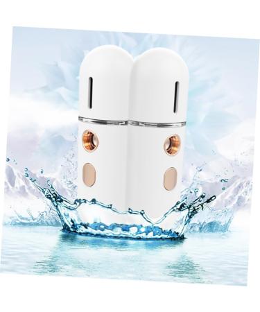 Mikinona Brumisateur Hydratant Nanom trique Portable Compact Vaporisateur Facial pour Femmes Soins de Beaut Visage Visage Bureau Voyage Blanc - Buy Online on GoSupps.com