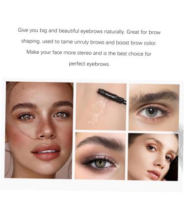 Beavorty 2pcs Eyebrow Shaping Liquid Mascara Clear Lash Kits Brow Gel Eyebrow Styling Gel 3d Cosmetic Brush - Buy Online on GoSupps.com