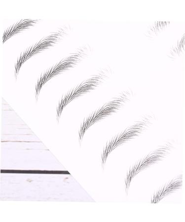DOITOOL 2 Sheets False Eyebrows Eyebrow Transfers Sticker Simulation Eyebrow Disposable Makeup Tools 6d - Buy Online on GoSupps.com