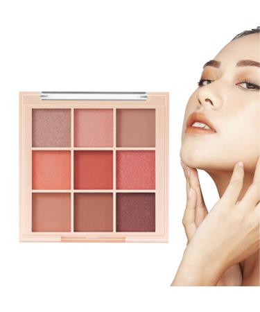 Yuemeuy Eyeshadow Makeup Palette - Creative Shimmer Eyeshadow Palette Natural Makeup for Eyes Nude Multicolor Long Lasting Eyeshadow for Beginners