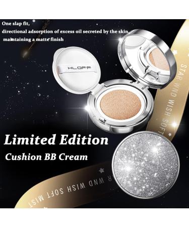 Star And Wish Air Cushion BB Soft Mist Cushion Bb Cream Full Coverage Oil Control Concealer Makeup (Natural Color) - Buy Online on GoSupps.com