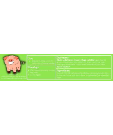Pickle Flavored Toothpaste | Funny Gag Gift for Pickle Lovers | Unique Dill Pickle Gift for Adults Women & Men | Fluoride Free & Under $10 - Buy Online on GoSupps.com