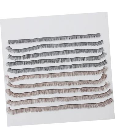 Beavorty 40 Pcs Doll Eyelashes - Multicolor Fake Lashes for Dolls & Puppets | Baby Makeup Essentials - Buy Online on GoSupps.com