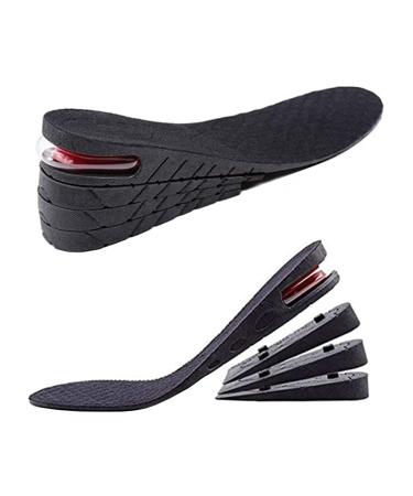 Height Increase Insoles for Men  Shoe Height Inserts to Make You Taller  Multi-Layer Invisible Boosting Lifts Soles for Women Kit with Air Cushion Heel Height 3.54 Inch(4 Layer) 4-Layer