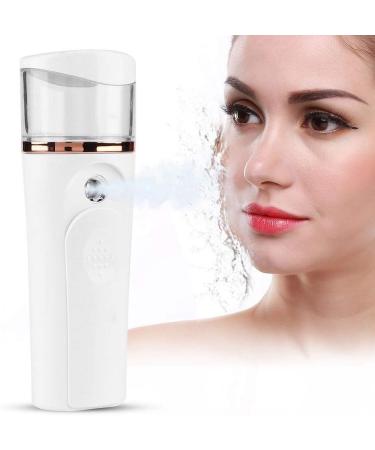 Solomi Hydrating Facial Mist Spray Handheld Nano Facial Sprayer (White) 40ml Battery Powered - Buy Online on GoSupps.com
