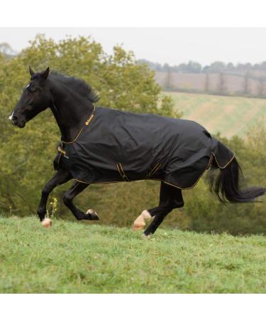 Kerbl Bucas IrishTurnout Horse Blanket Light 50g 130 SW/Gold black/gold 130