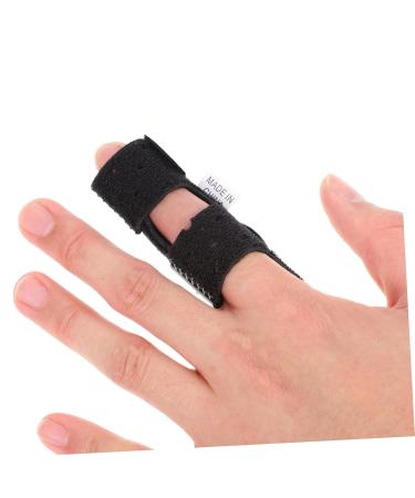 FRCOLOR Orthotics Thumb Brace - Fracture Splint Retainer & Mallet Splint Tool - Support Brace with Metal Strips - Black 11.5X8X1CM - International Shipping Available - Buy Online on GoSupps.com