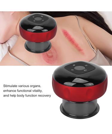 Professional Cupping Therapy Massager Set - Smart Cupper Scraping Tools for Fatigue Relief Improved Blood Circulation & Skin Care - Rechargeable 1500-mAh Battery (Red) - Buy Online on GoSupps.com