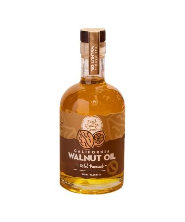 Fresh Vintage Farms, Walnut Oil, Cold Press, California Grown, Great for Cooking, Baking, Grilling, Dipping, & Salads - Buy Online on GoSupps.com