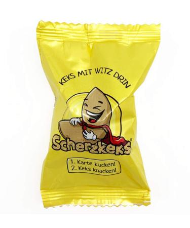 Scherzkeks Kids Fortune Cookies - 10 Fun Joke Cookies for Birthdays & Celebrations - Buy Online on GoSupps.com
