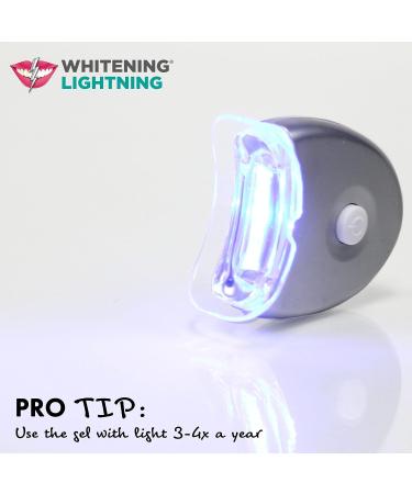 Dial a Smile LED Teeth Whitening Kit | Professional Strength Whitening Gel | Made in USA | Removes Stains Fast & Restores Your Smile - Buy Online on GoSupps.com