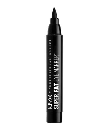 NYX Super Fat Eye Marker Liquid Eyeliner in Carbon Black | Professional Makeup - Buy Online on GoSupps.com