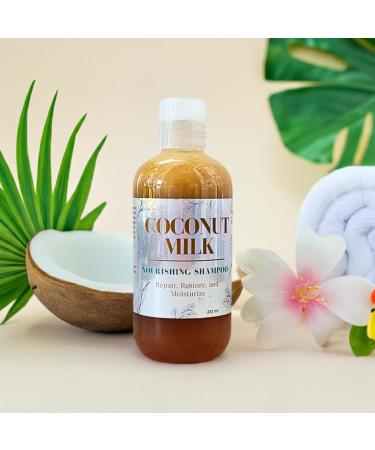 Coconut Milk Nourishing Shampoo - Hydrate & Revitalize Hair | International Shipping Available - Buy Online on GoSupps.com