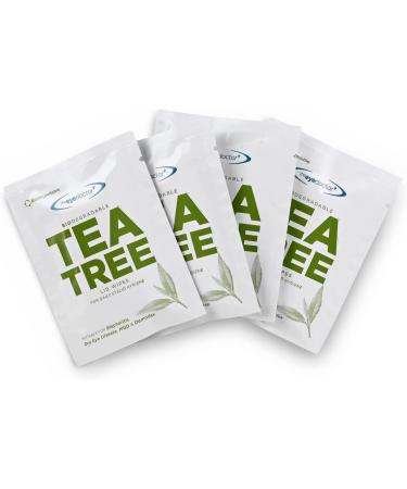 The Eye Doctor Tea Tree Eyelid Wipes - 40 Cleansing Lid Wipes for Dry Eye, Blepharitis, MGD, and Demodex Treatment - Tea Tree, Coconut, Argan Oil - 40 Wipes - Buy Online on GoSupps.com