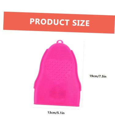 iPetBoom Makeup Brush Cleaning Pad - Silicone Scrubber & Mat | 19x13cm Face Cleaner for Cosmetics - Buy Online on GoSupps.com