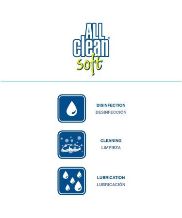 Avizor All Clean Soft Contact Lens Fluid - 3 x 350ml | Ultimate Cleaning & Disinfection Solution for Soft Lenses | International Shipping Available - Buy Online on GoSupps.com