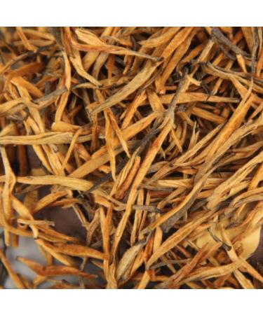 HELLOYOUNG Th Pu'er Dian Hong bourgeon d'or biologique naturel du Yunnan de Chine Sans additifs fabrication traditionnelle avec une saveur unique Th pu-erh Pu'er Tea (100g) - Buy Online on GoSupps.com