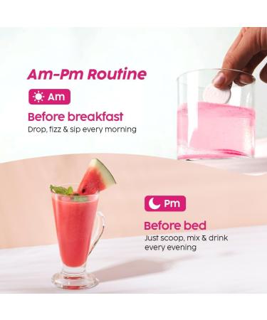 YANG THE PLANT FIX Beauty Glow Combo Glutathione 15 Effervescent Tablets And Collagen Builder Powder (200G) Combo For Youthful And Glowy Skin - Buy Online on GoSupps.com