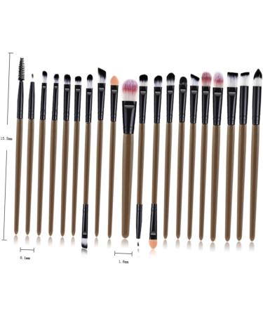 SOESFOUFU 20pcs Eyeshadow Tools Eyeliner Eyeshadow Brush Kit Makeup Brush Kit - Buy Online on GoSupps.com