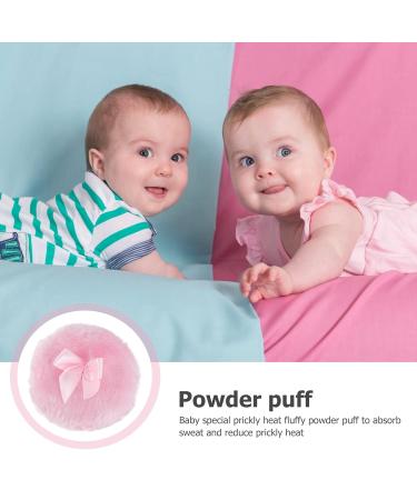 3pc Pink Powder Puffs - Large Face Makeup Sponge Set for Loose Powder Foundation & Body - Ideal for Flawless Application - International Shipping Available - Buy Online on GoSupps.com