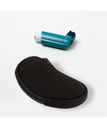 FSUHHIAD Asthma Inhaler Holder - Lightweight Neoprene Case for L-Shaped Inhaler - Portable Travel Bag (Inhaler Not Included) - Buy Online on GoSupps.com