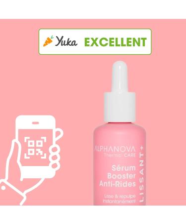  Alphanova ALPHANOVA THERMAL CARE Smoothing + Anti-Wrinkle Booster Serum - Hyaluronic Acid - Natural - Certified Organic - 30 ml - Buy Online on GoSupps.com