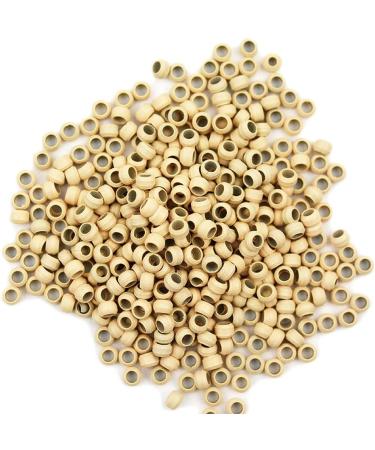 500pcs 2.5mm Copper Nano Rings Beads Hair Extension Nano Rings Beads (Blonde) 500pcs Blonde - Buy Online on GoSupps.com